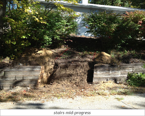 Natural Stone: Mid-Progress Photo 1